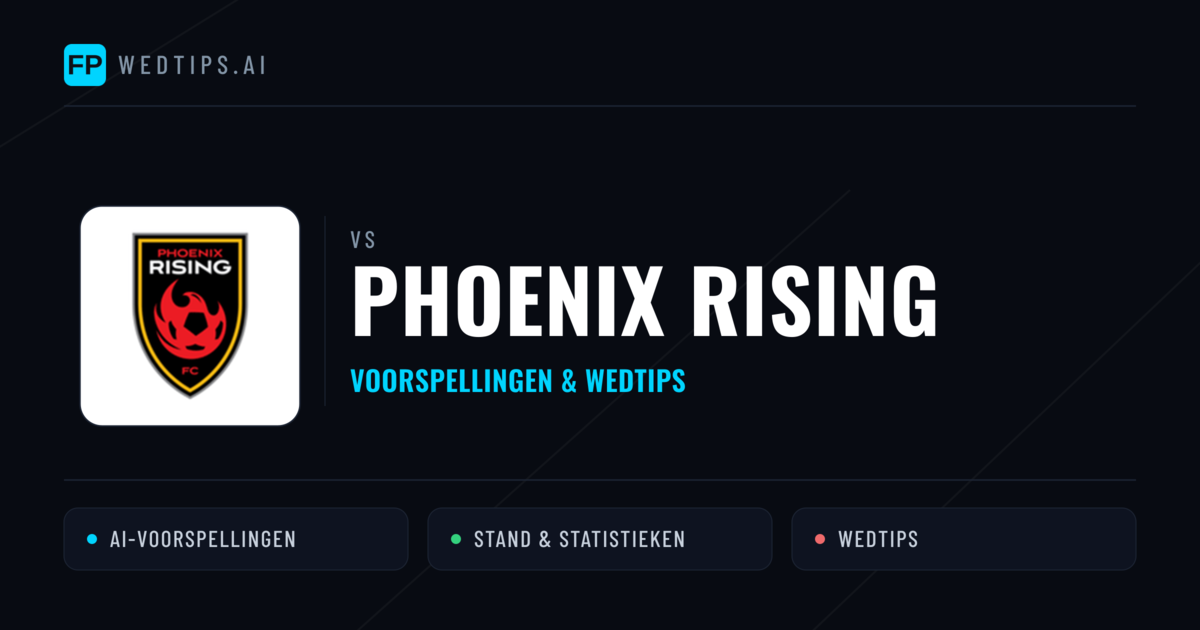 Phoenix Rising voorspellingen & statistieken