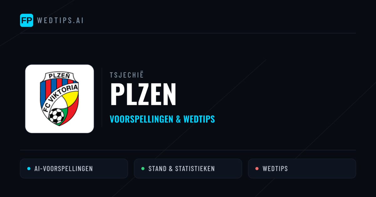 Plzen voorspellingen & statistieken