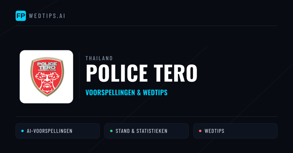 Police Tero voorspellingen & statistieken