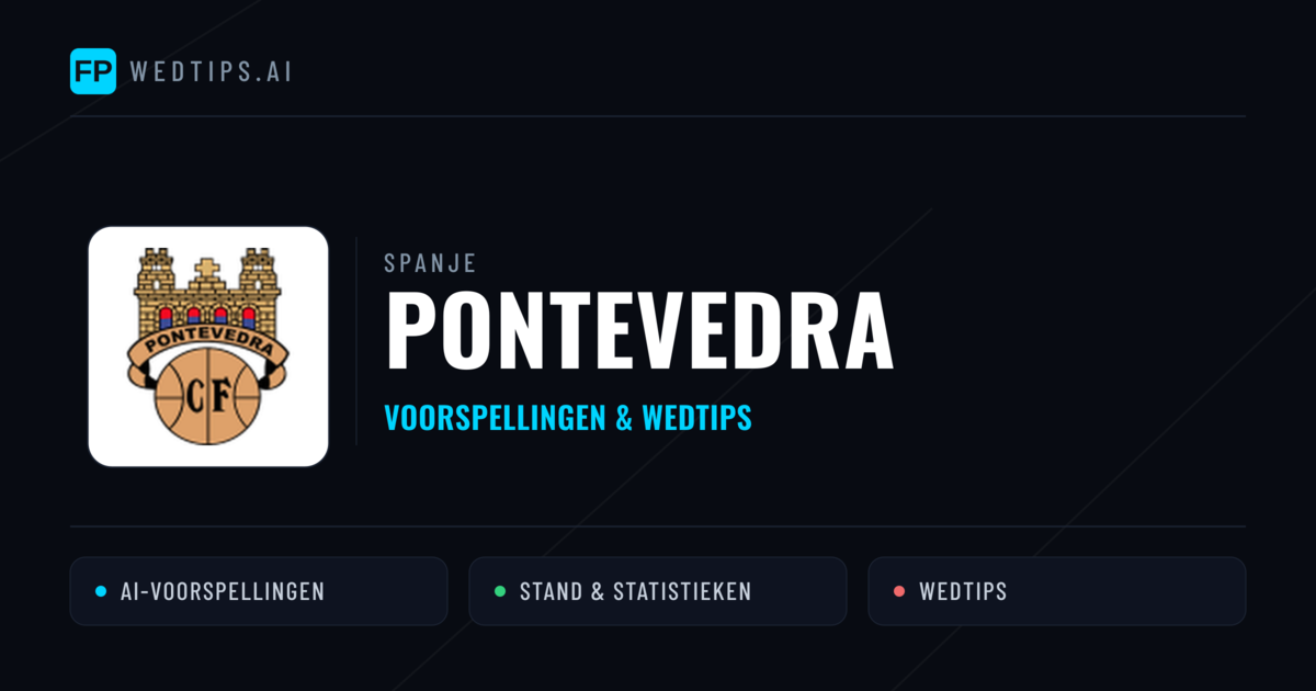 Pontevedra voorspellingen & statistieken