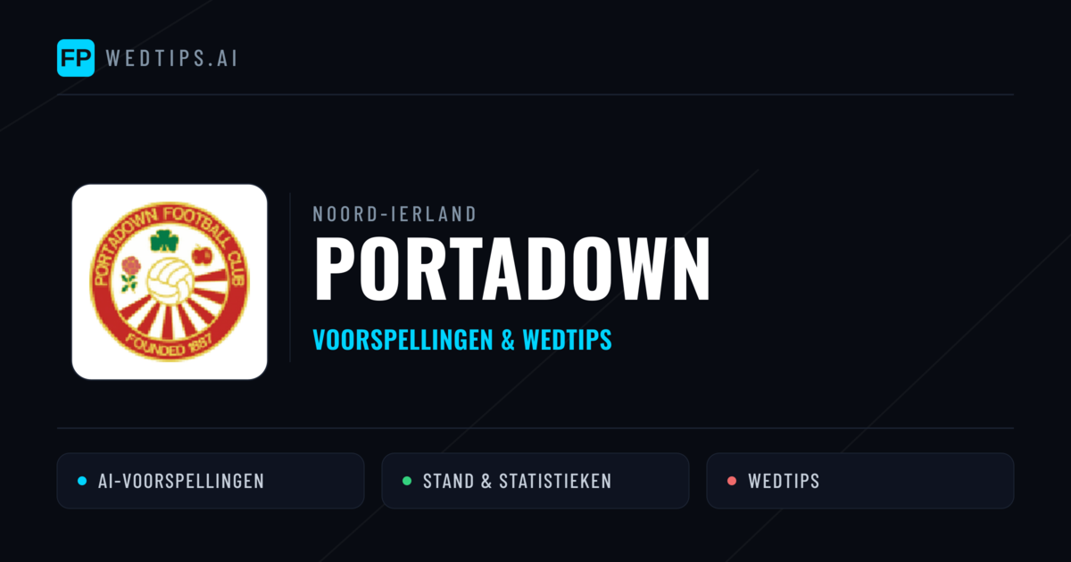 Portadown voorspellingen & statistieken