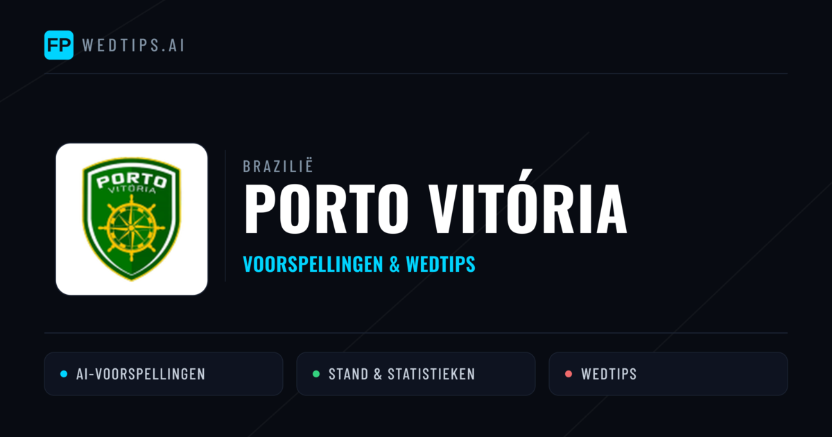 Porto Vitória voorspellingen & statistieken
