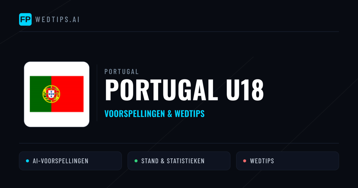 Portugal U18 voorspellingen & statistieken