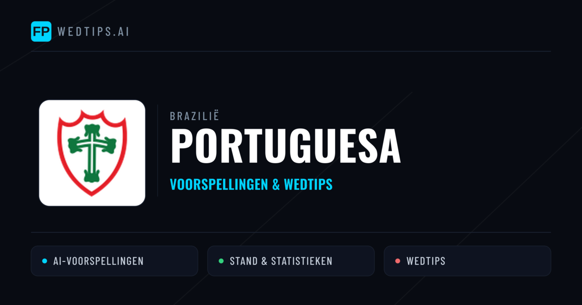 Portuguesa voorspellingen & statistieken