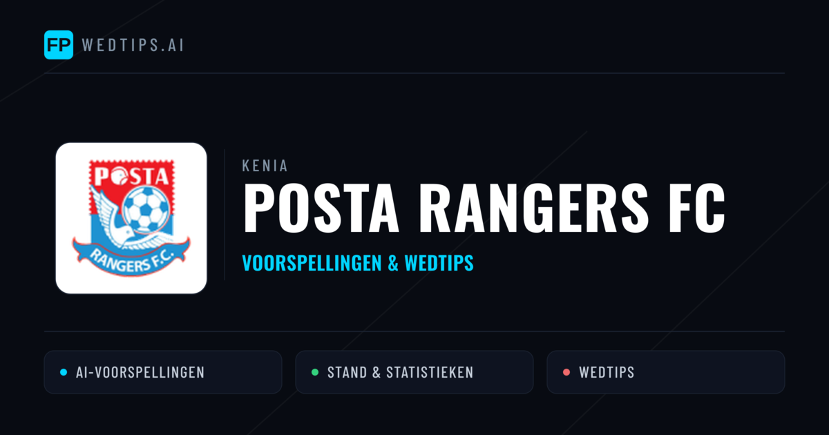 Posta Rangers FC voorspellingen & statistieken