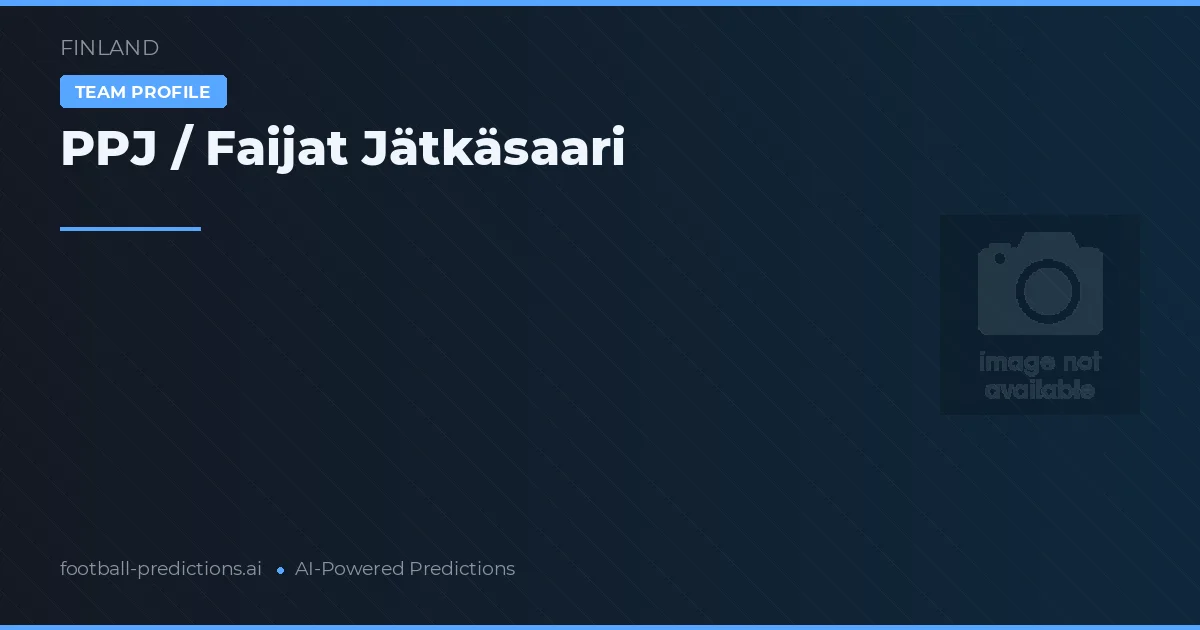 PPJ / Faijat Jätkäsaari voorspellingen & statistieken