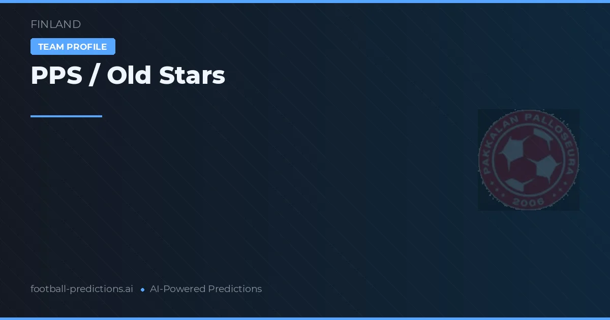 PPS / Old Stars voorspellingen & statistieken