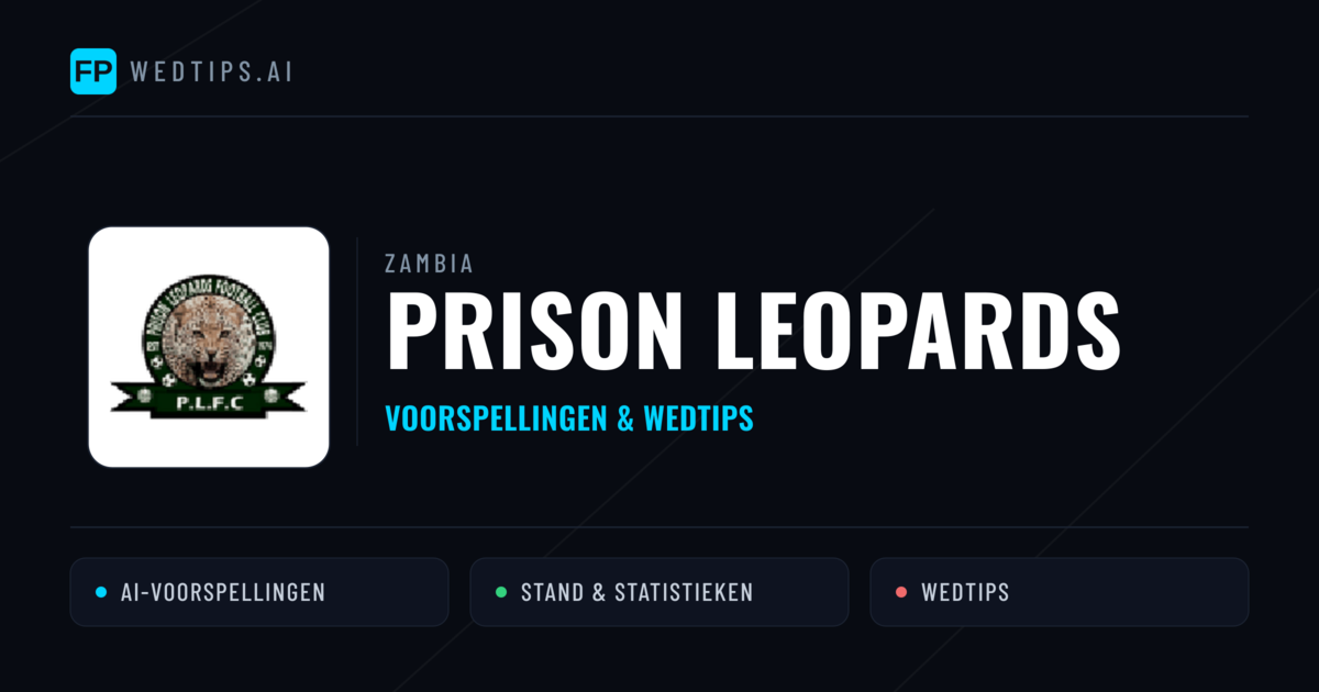 Prison Leopards voorspellingen & statistieken