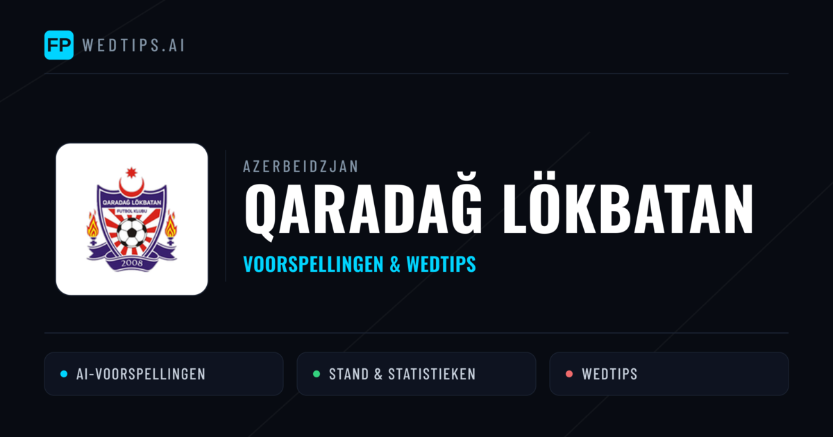 Qaradağ Lökbatan voorspellingen & statistieken