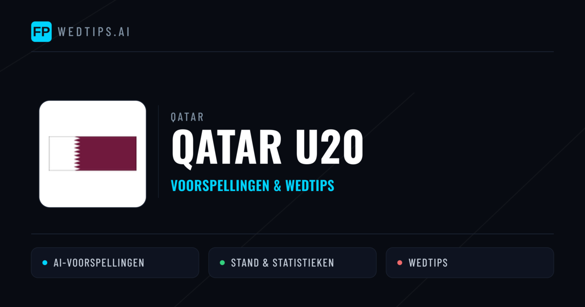 Qatar U20 voorspellingen & statistieken