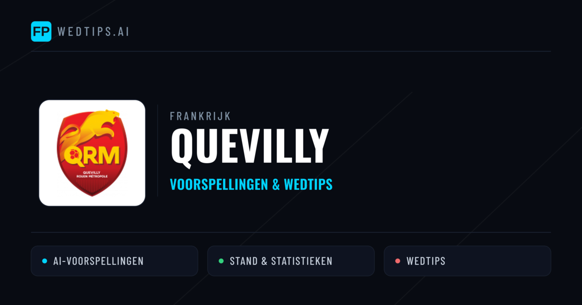 Quevilly voorspellingen & statistieken