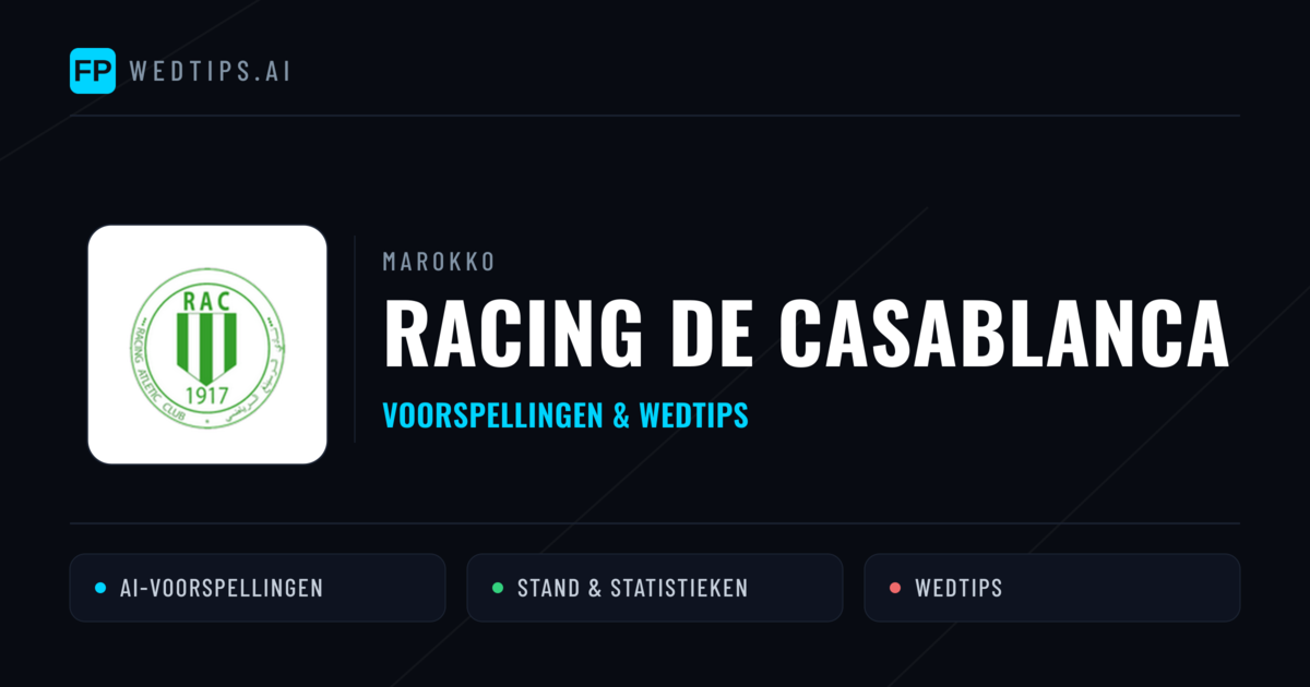 Racing de Casablanca voorspellingen & statistieken