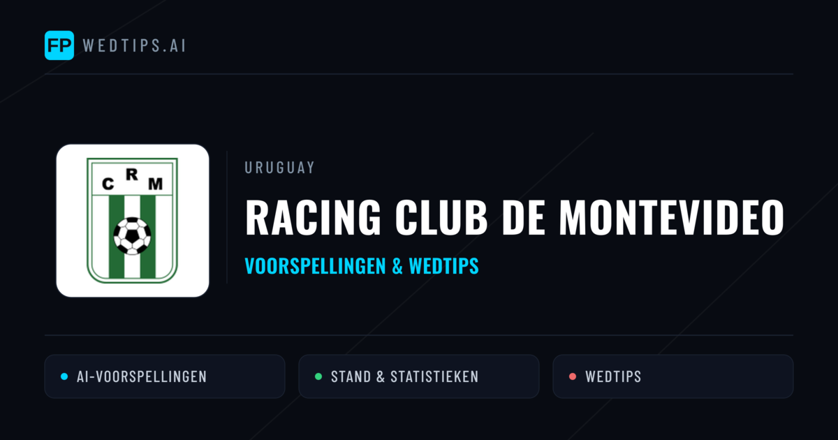 Racing Club de Montevideo voorspellingen & statistieken