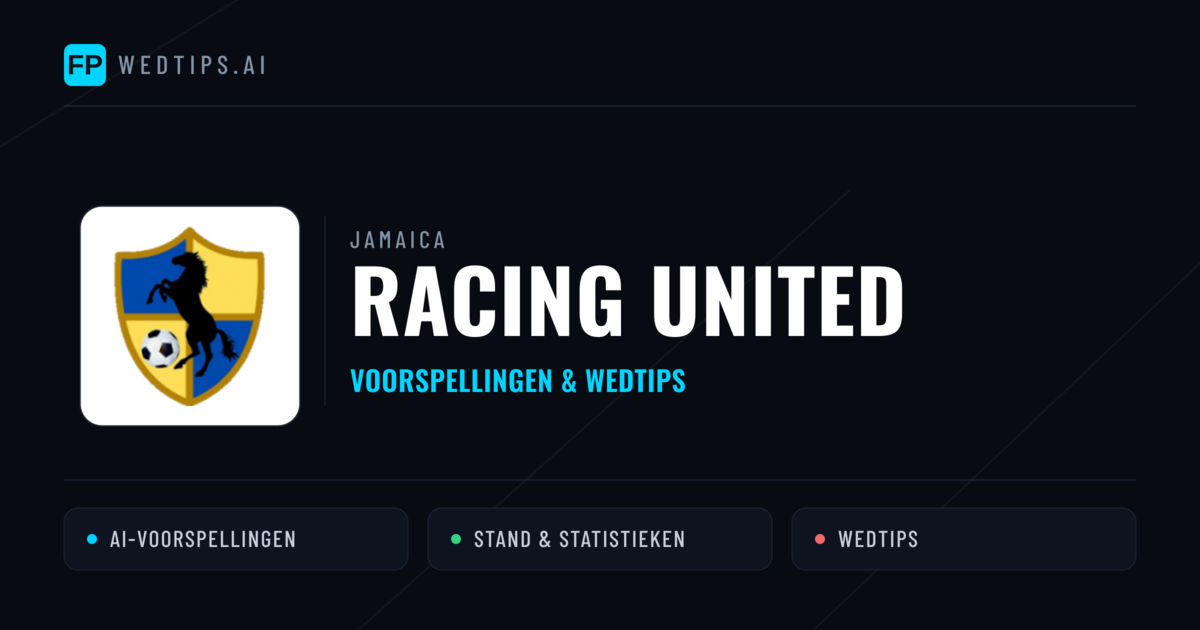Racing United voorspellingen & statistieken