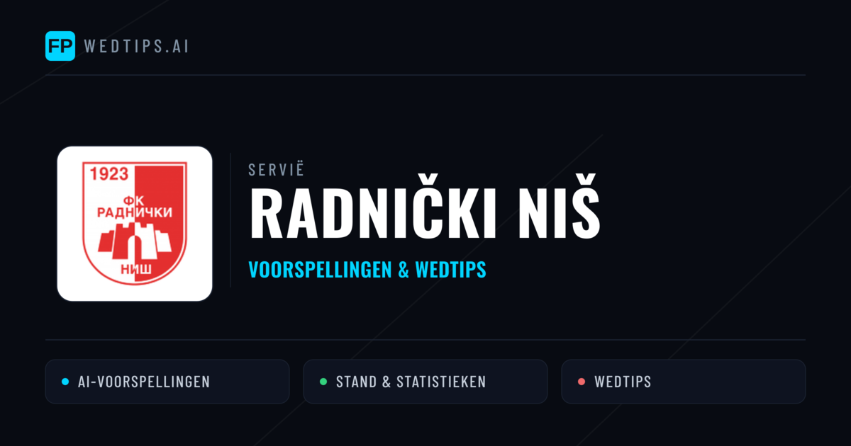 Radnički Niš voorspellingen & statistieken