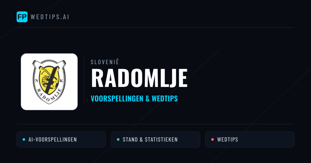 Radomlje voorspellingen & statistieken