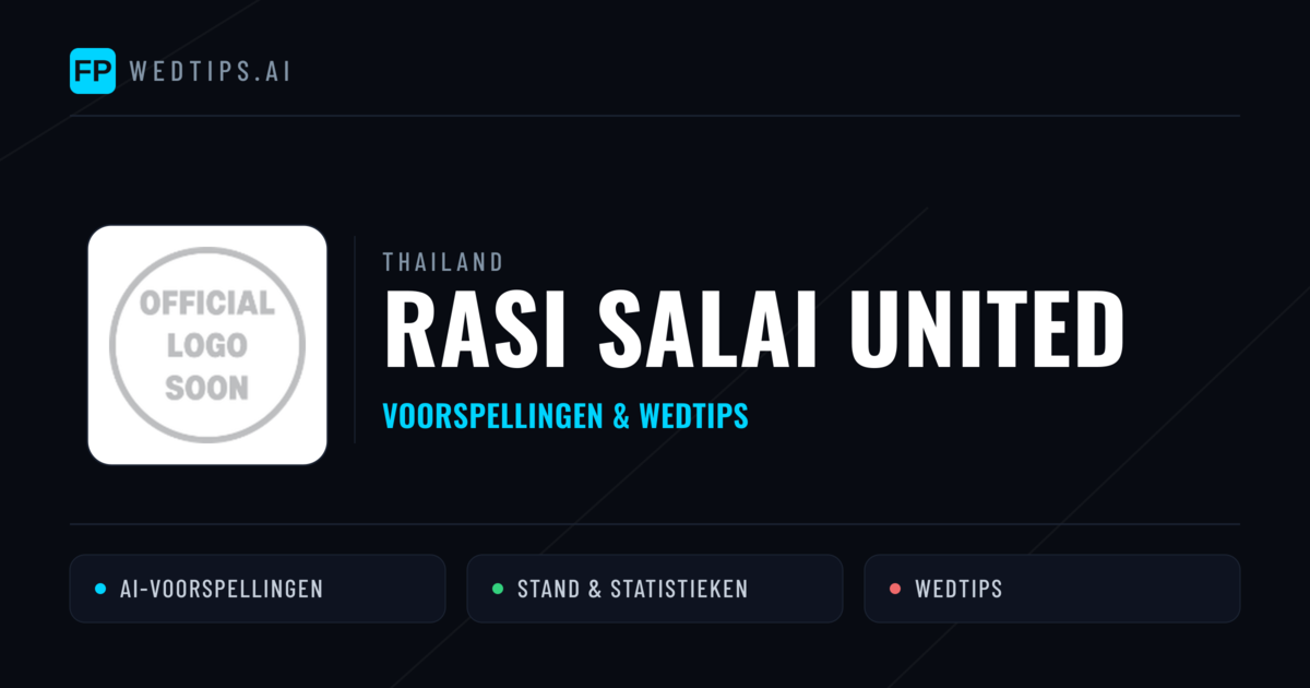 Rasi Salai United voorspellingen & statistieken