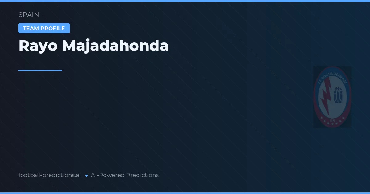 Rayo Majadahonda voorspellingen & statistieken