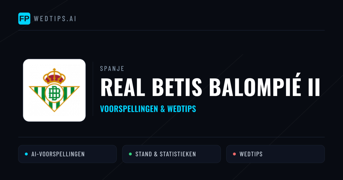 Real Betis Balompié II voorspellingen & statistieken