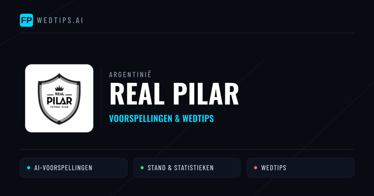 Real Pilar voorspellingen & statistieken