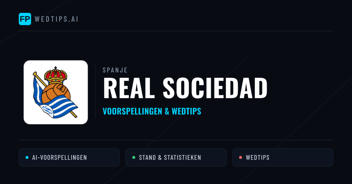 Real Sociedad voorspellingen & statistieken