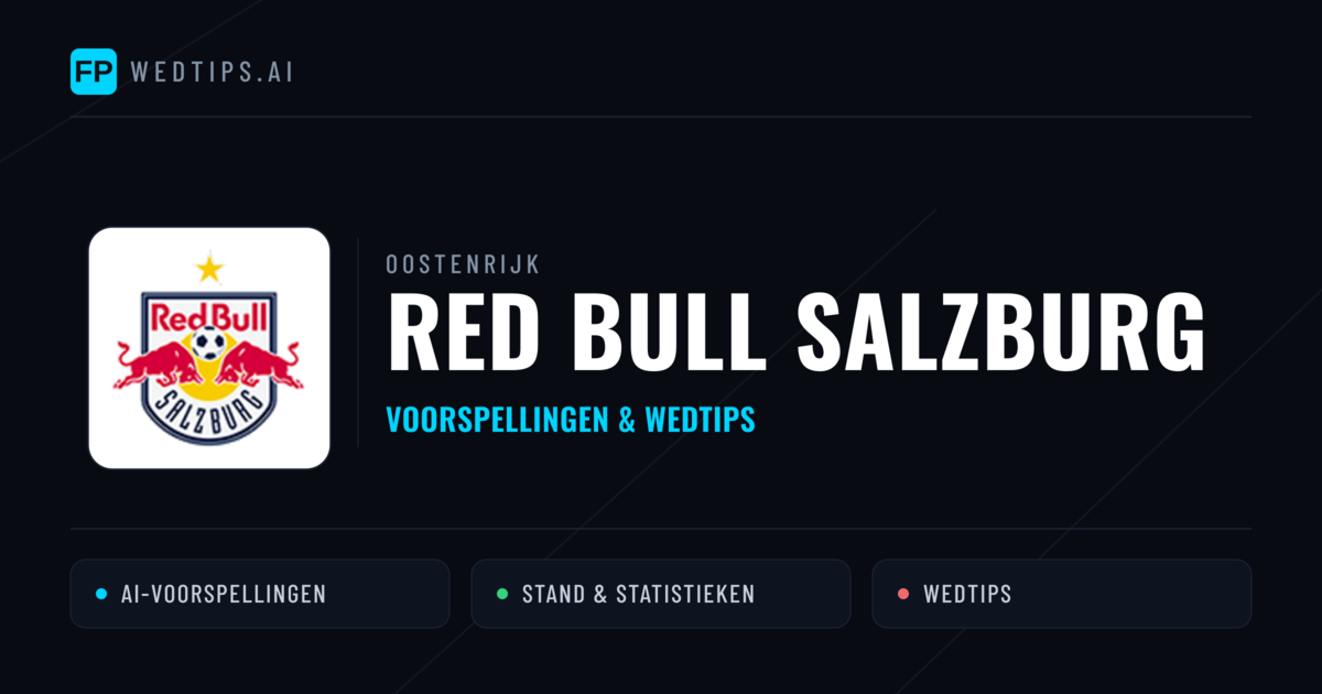 Red Bull Salzburg voorspellingen & statistieken