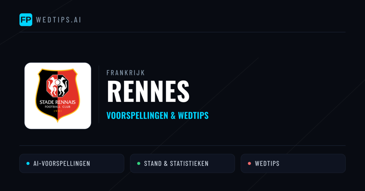 Rennes voorspellingen & statistieken