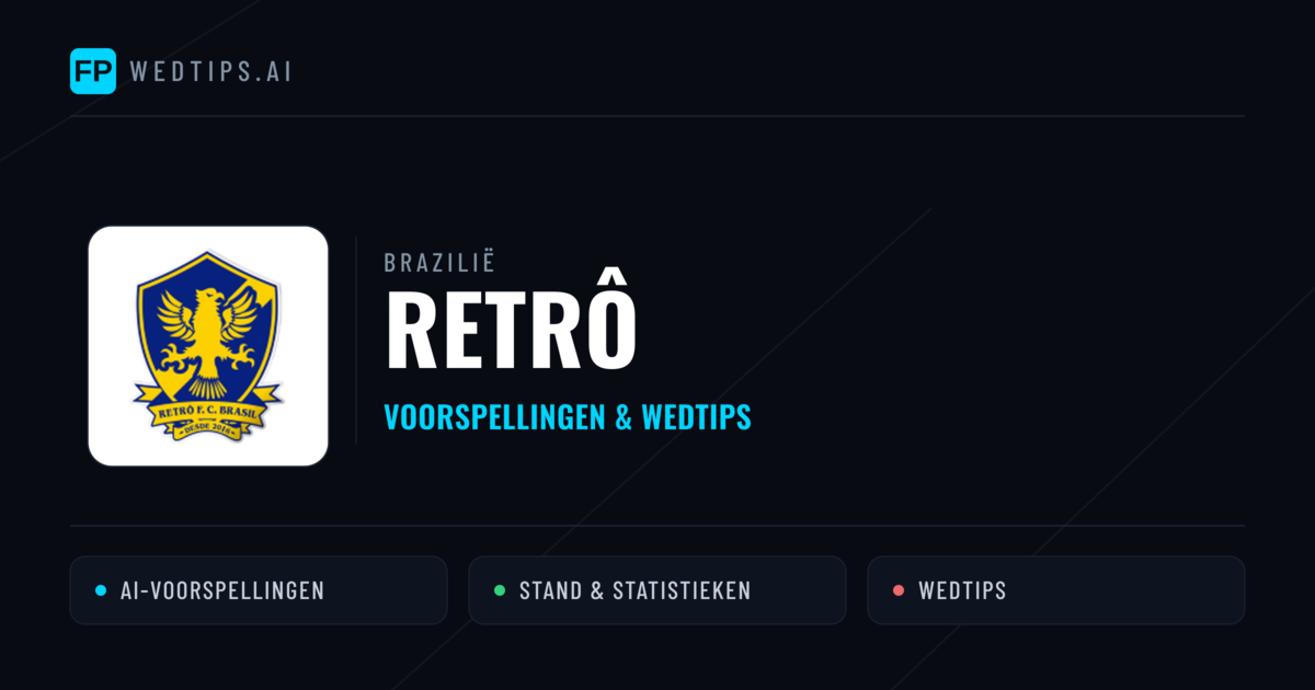 Retrô voorspellingen & statistieken