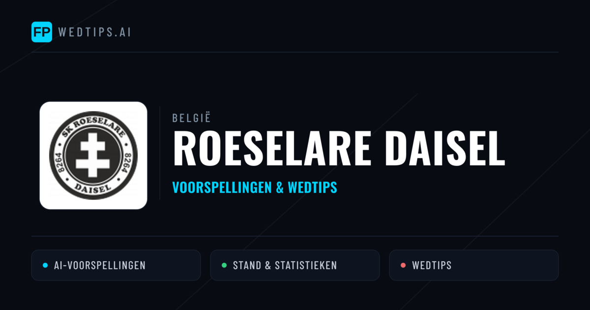 Roeselare Daisel voorspellingen & statistieken