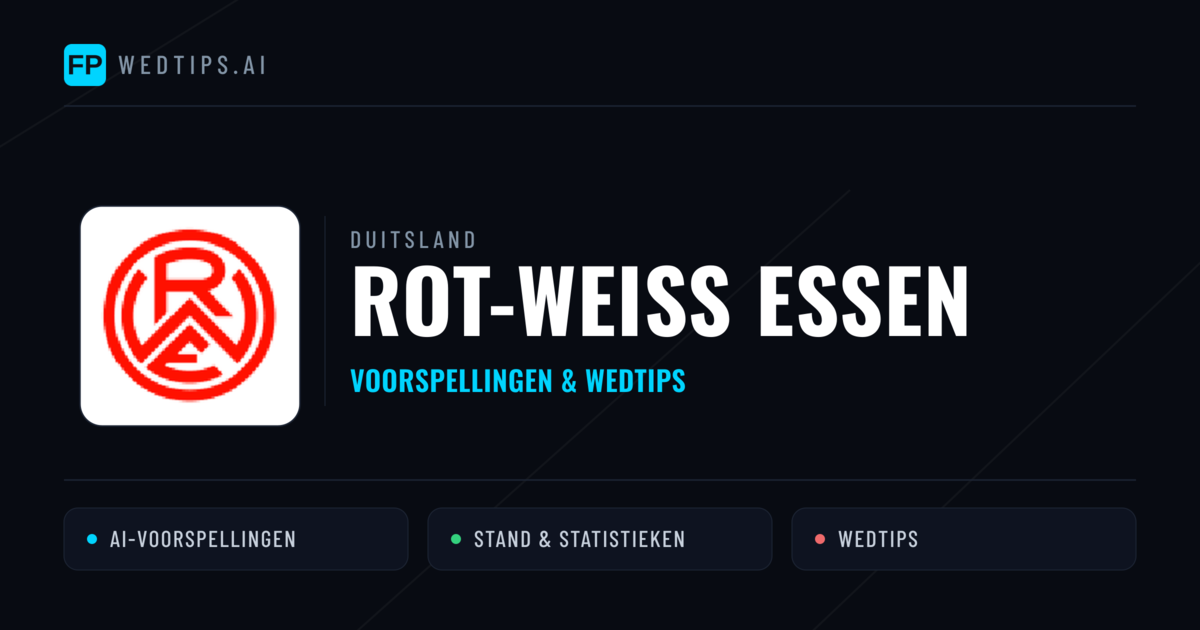 Rot-Weiß Essen voorspellingen & statistieken