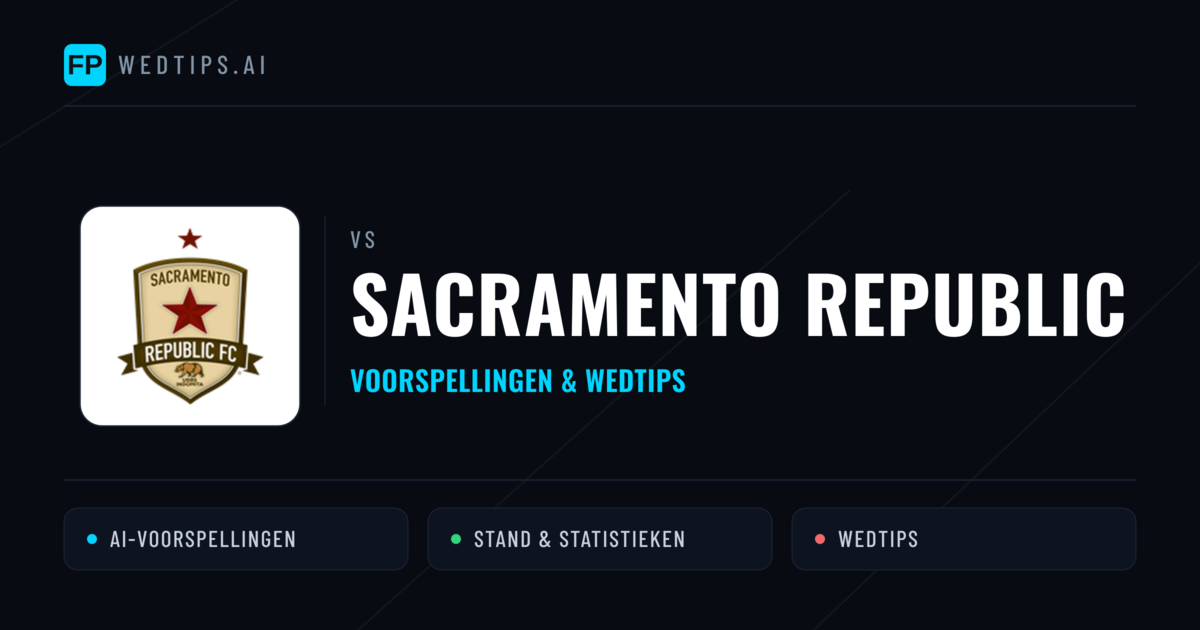 Sacramento Republic voorspellingen & statistieken