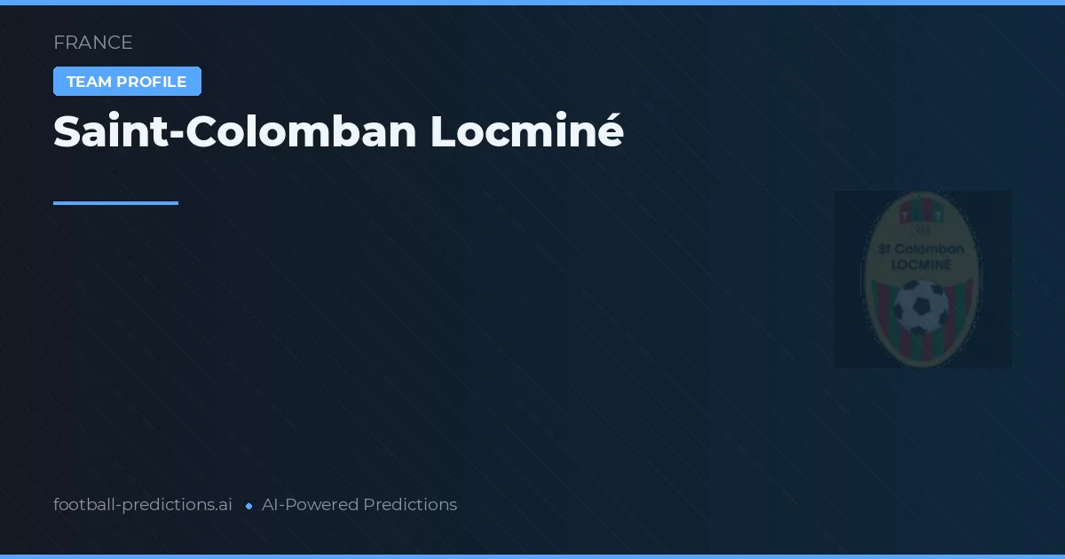 Saint-Colomban Locminé voorspellingen & statistieken