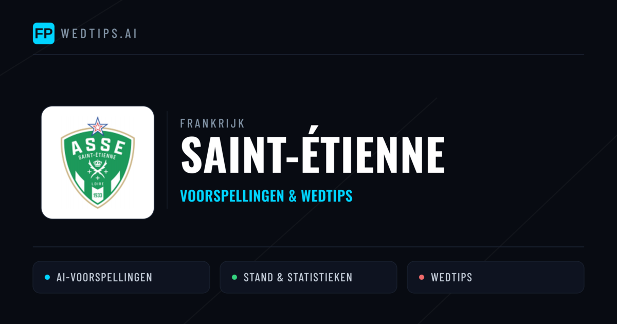 Saint-Étienne voorspellingen & statistieken