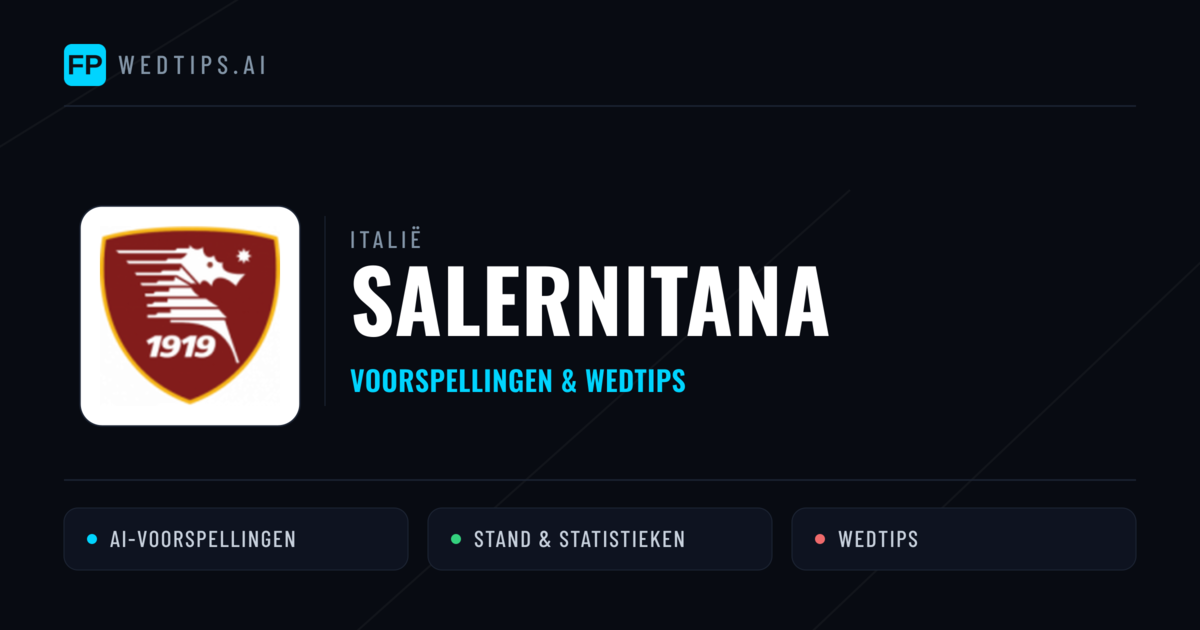 Salernitana voorspellingen & statistieken
