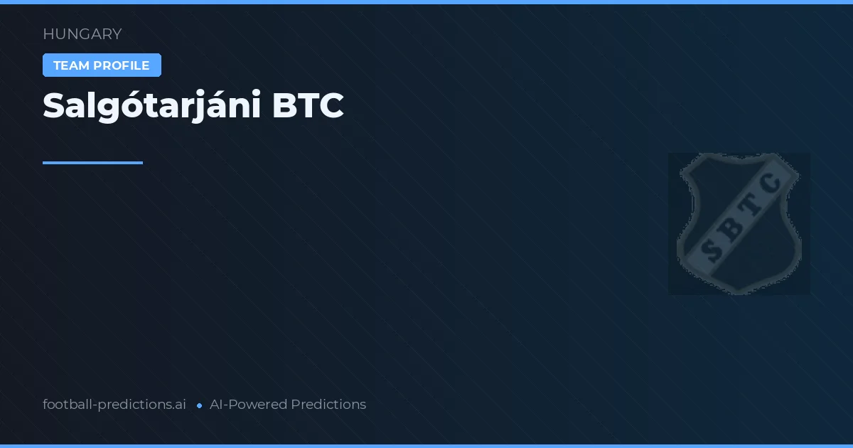 Salgótarjáni BTC voorspellingen & statistieken