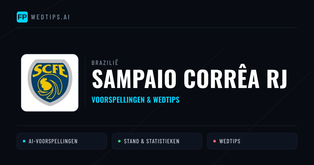 Sampaio Corrêa RJ voorspellingen & statistieken