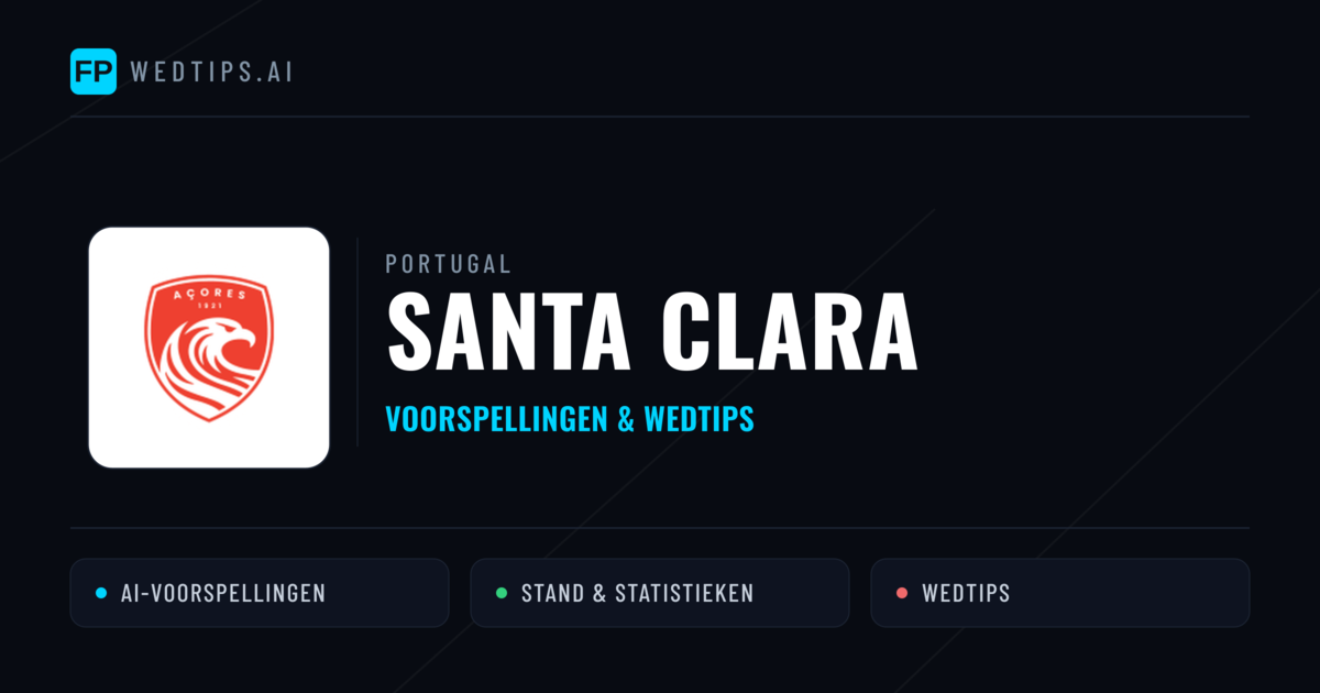 Santa Clara voorspellingen & statistieken