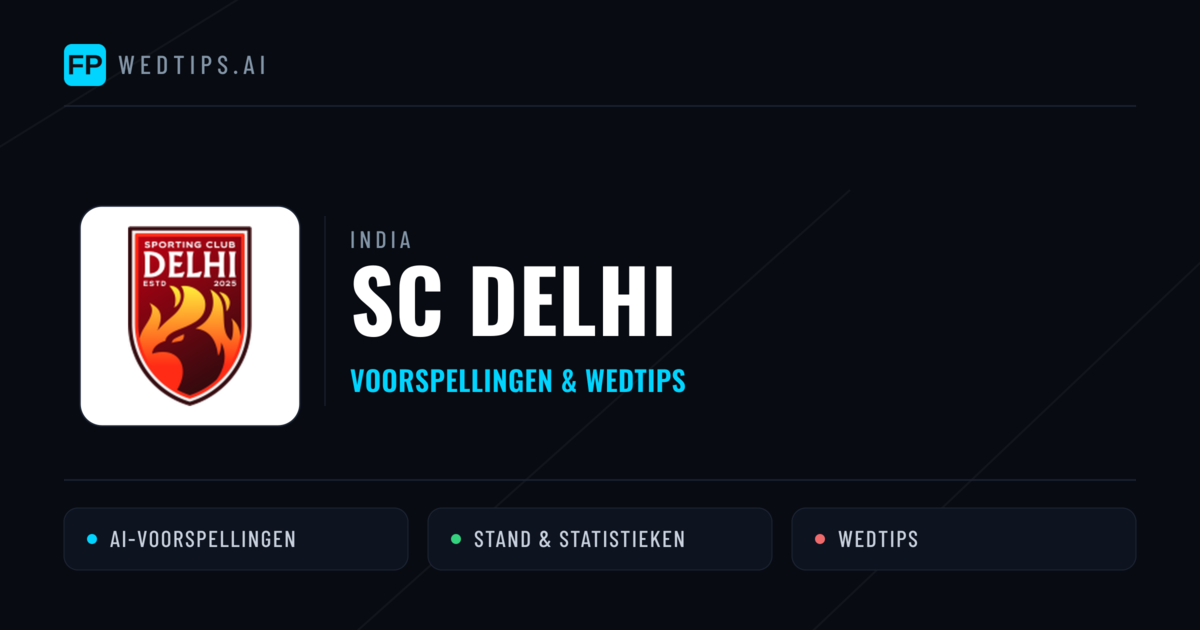 SC Delhi voorspellingen & statistieken
