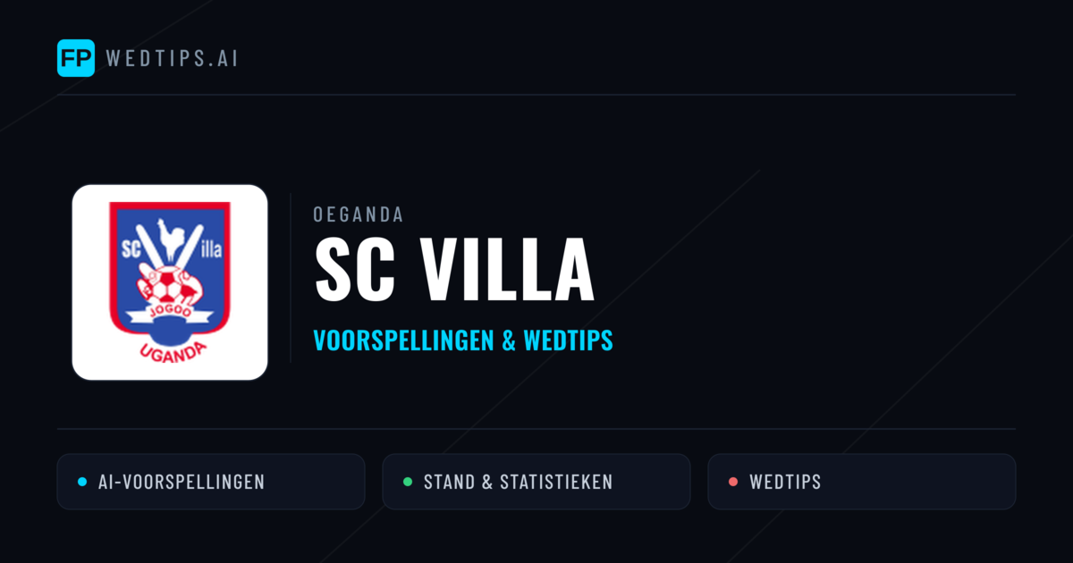 SC Villa voorspellingen & statistieken
