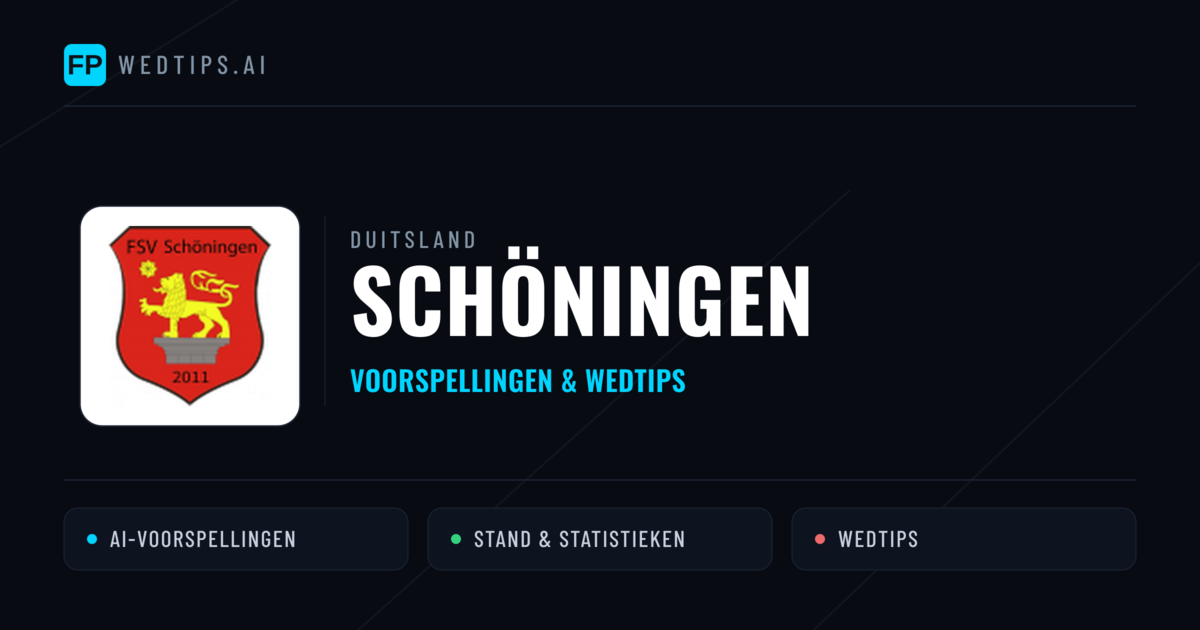 Schöningen voorspellingen & statistieken