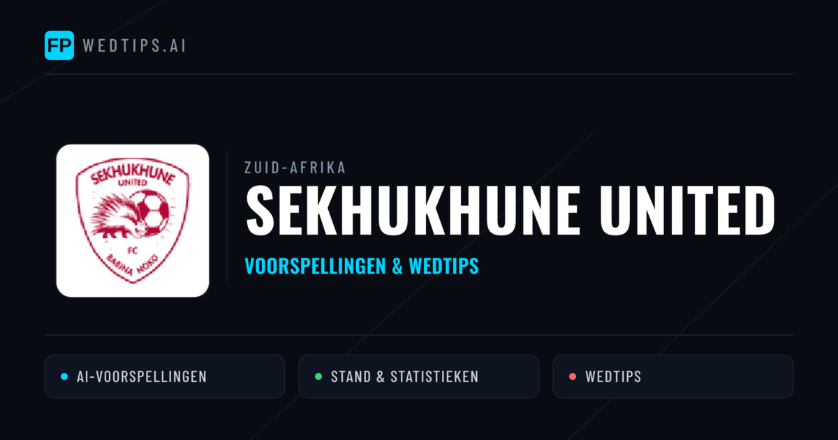 Sekhukhune United voorspellingen & statistieken