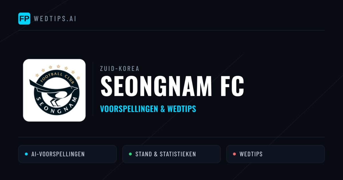 Seongnam FC voorspellingen & statistieken