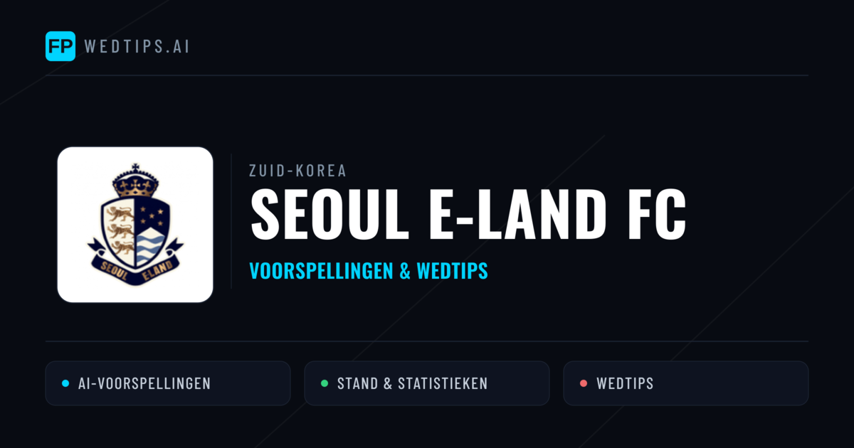 Seoul E-Land FC voorspellingen & statistieken