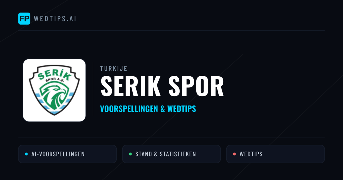 Serik Spor voorspellingen & statistieken