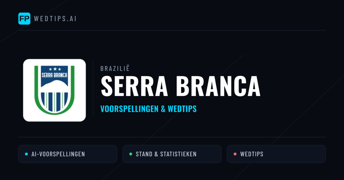 Serra Branca voorspellingen & statistieken