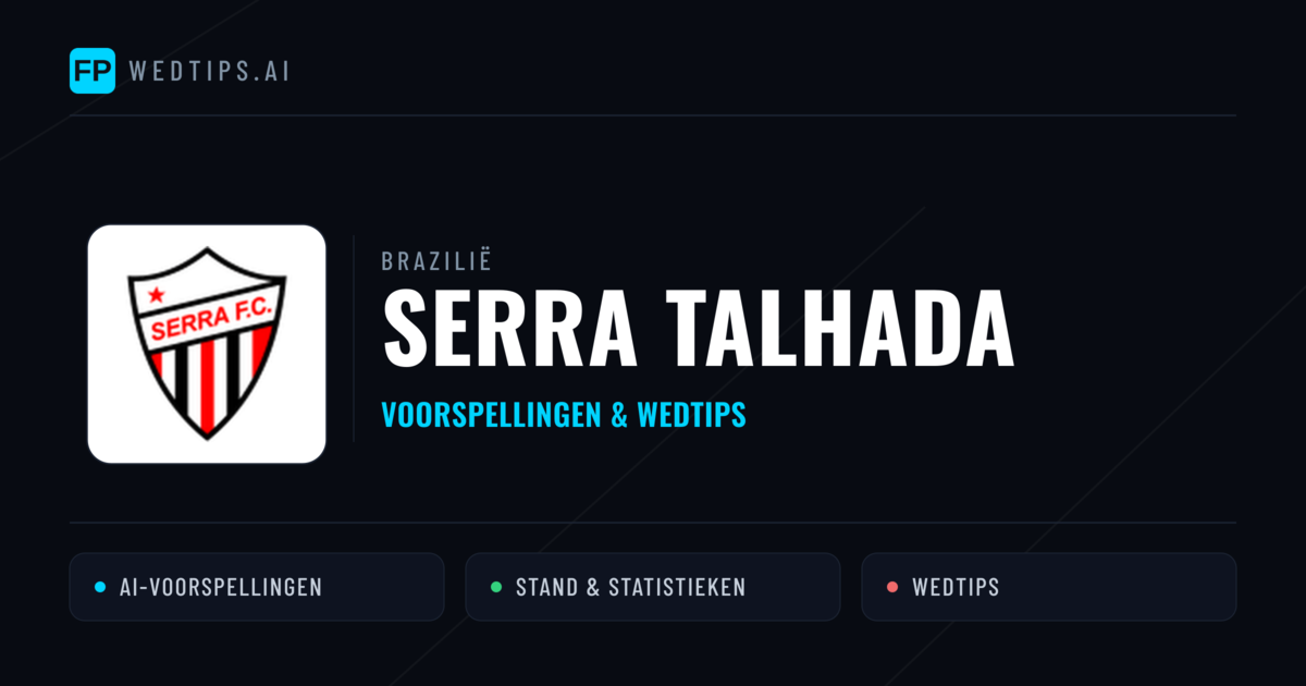 Serra Talhada voorspellingen & statistieken