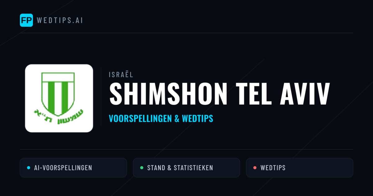 Shimshon Tel Aviv voorspellingen & statistieken