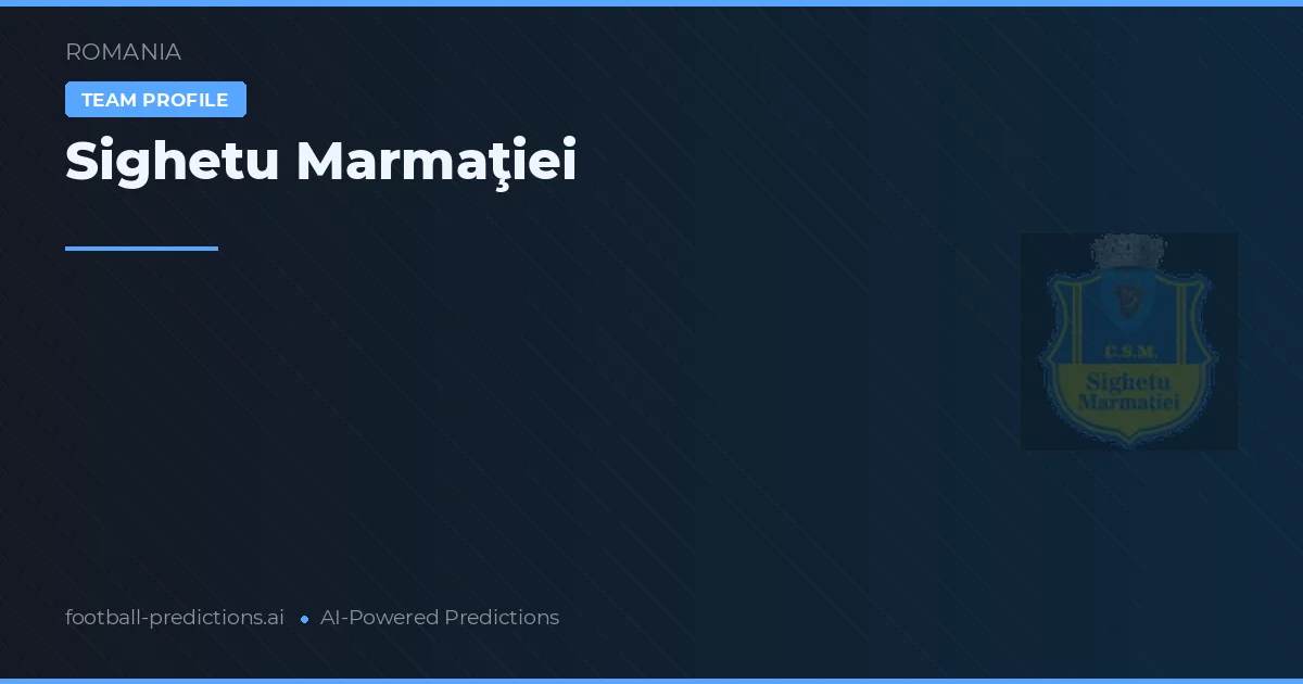 Sighetu Marmaţiei voorspellingen & statistieken