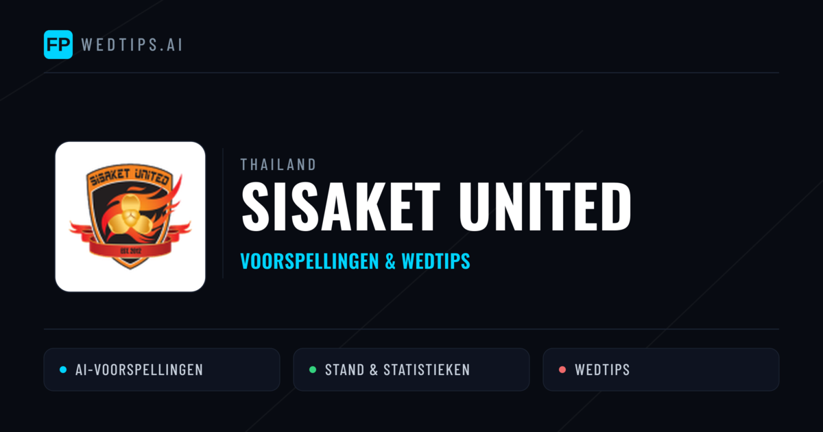 Sisaket United voorspellingen & statistieken