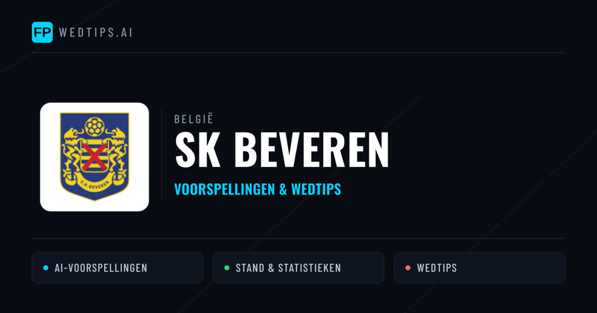 SK Beveren voorspellingen & statistieken